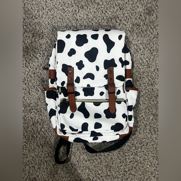 Cow Print Bag - Picture 1 of 5